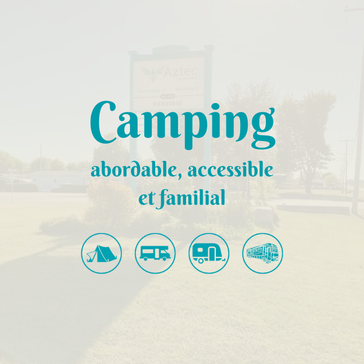 Camping abordable, accessible et familial